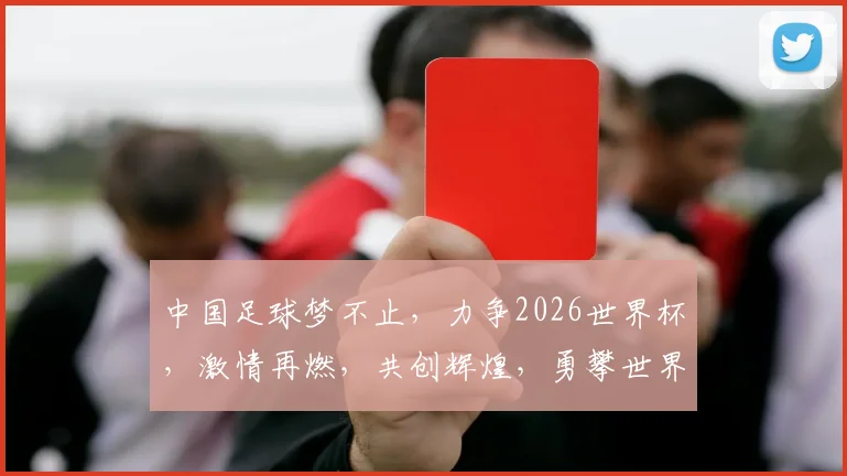 中国足球梦不止，力争2026世界杯，激情再燃，共创辉煌，勇攀世界巅峰